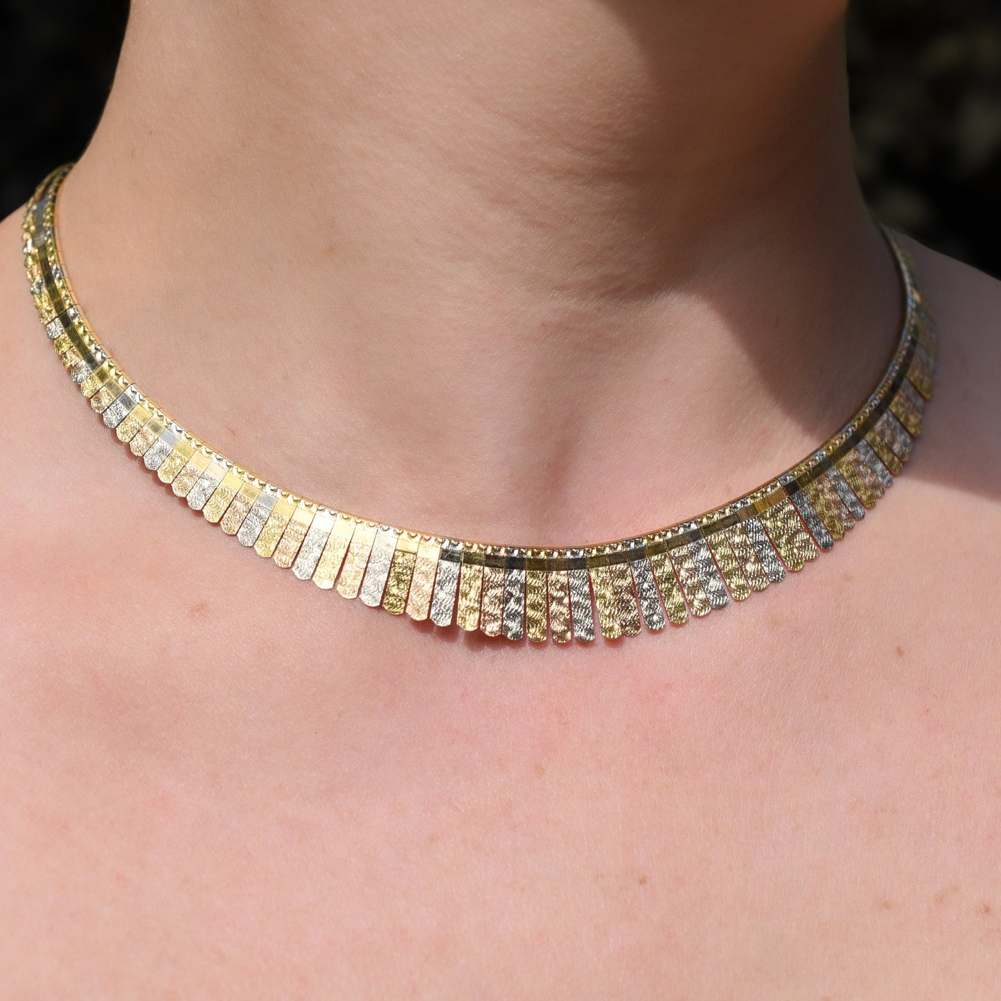 Vintage Three-Toned Necklace