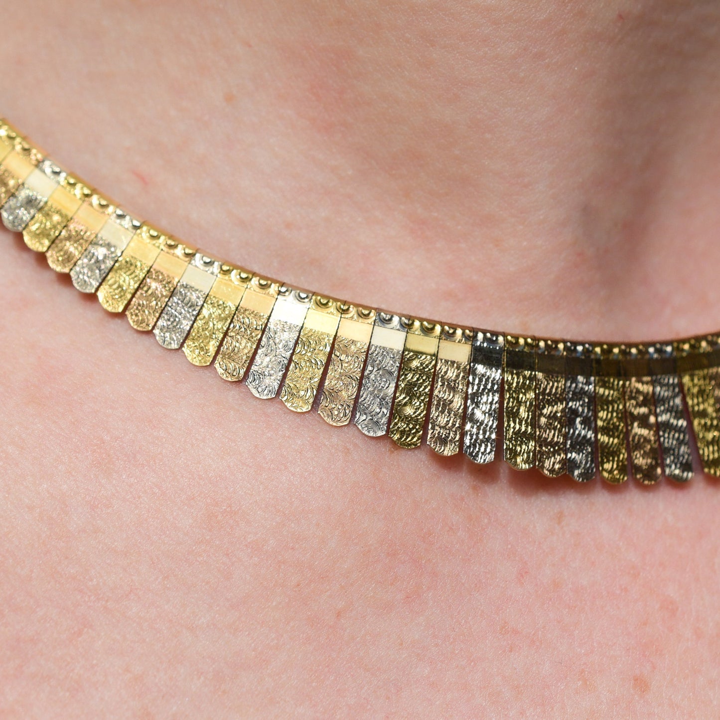 Vintage Three-Toned Necklace