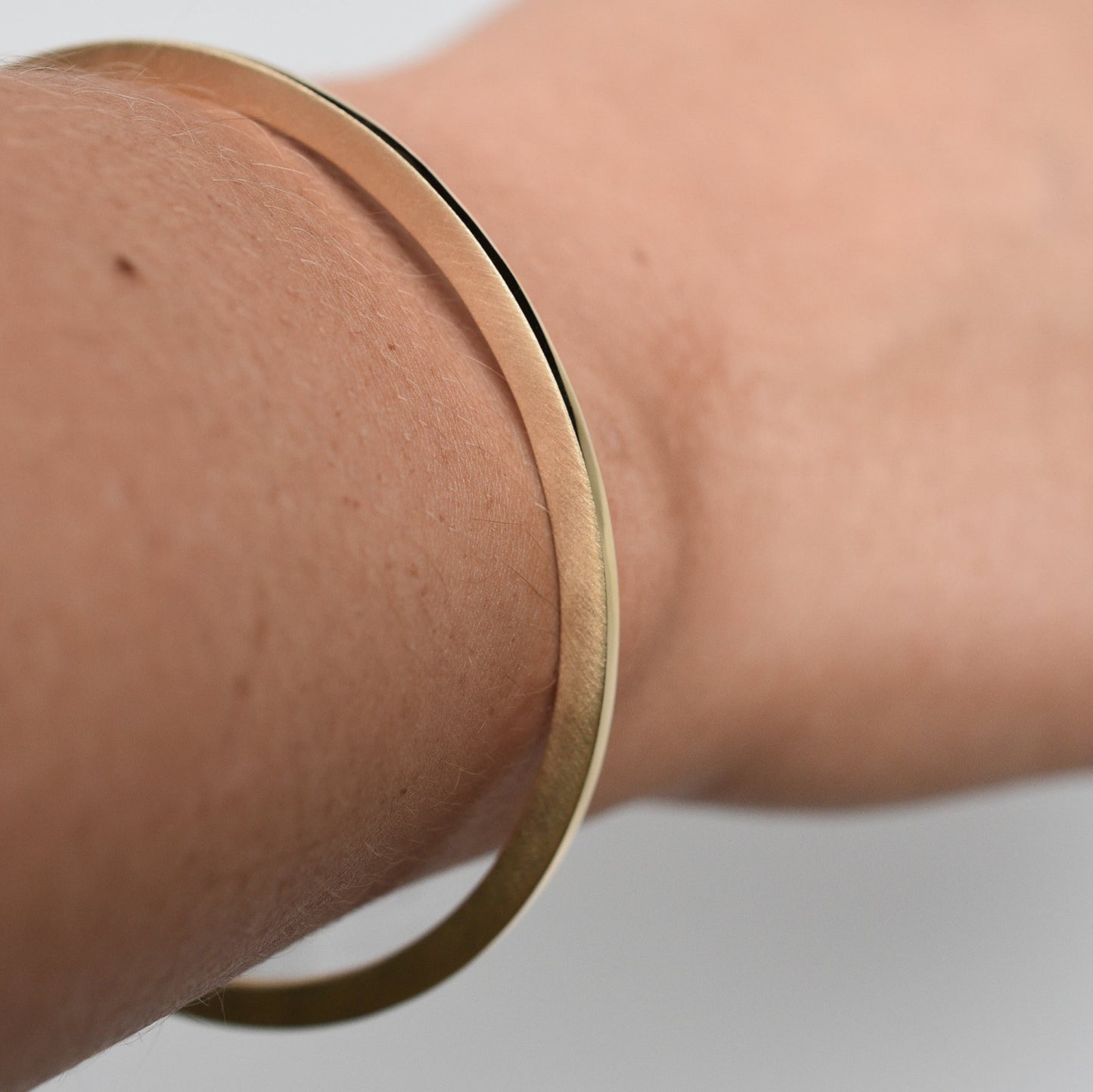 Solid 14k Gold Bangle