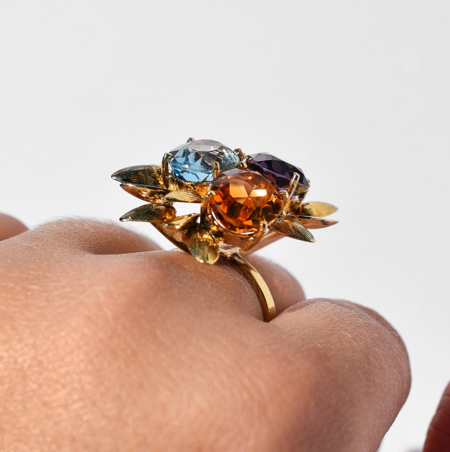 The Vintage Flower Bouquet Ring