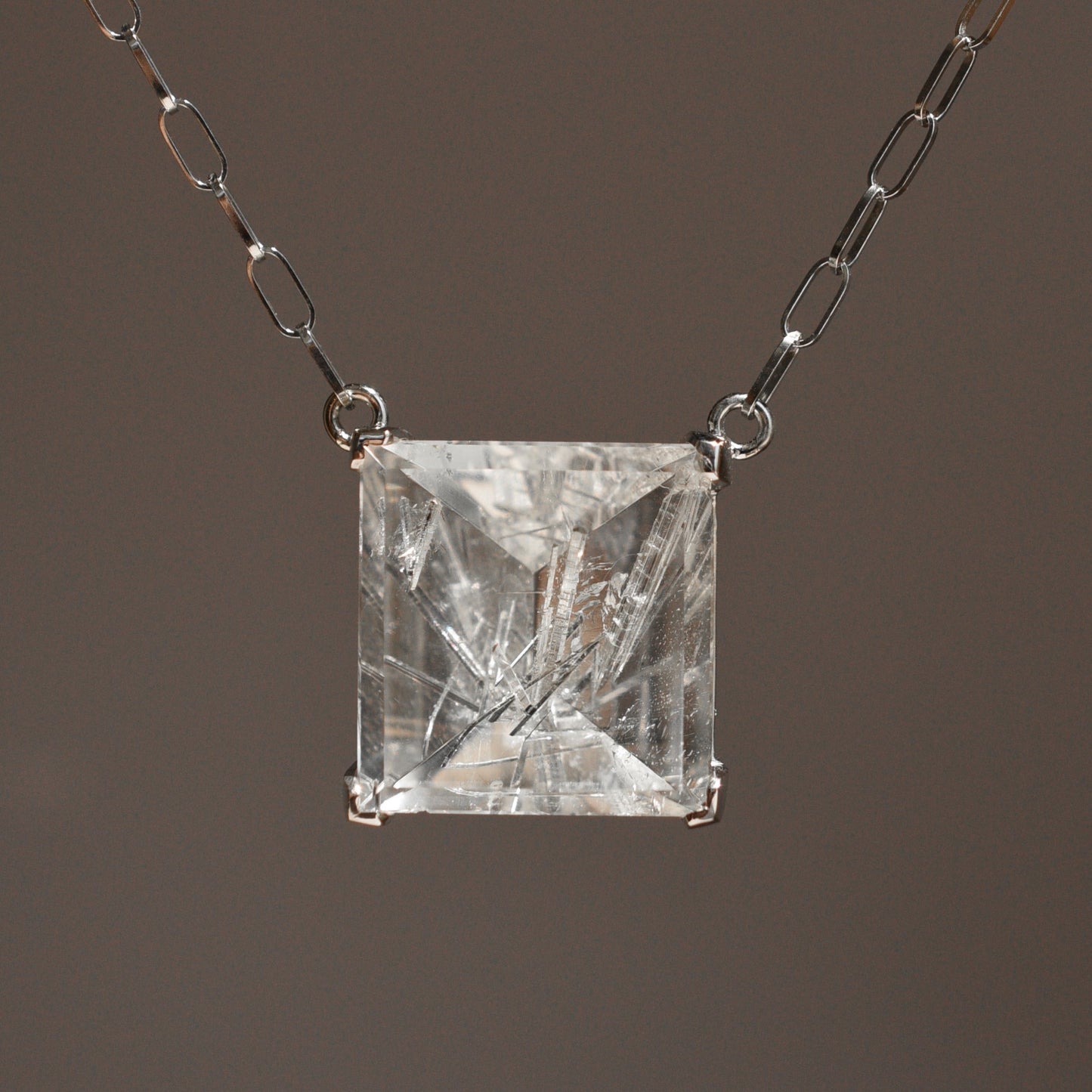 Rutilated Quartz Necklace