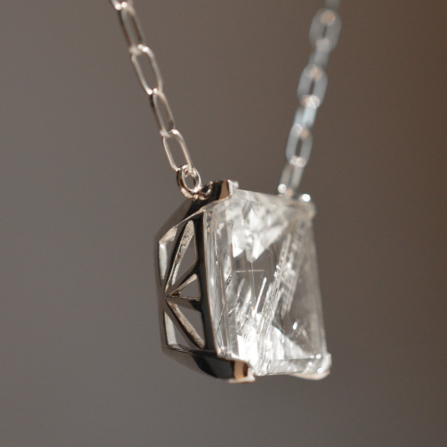 Rutilated Quartz Necklace