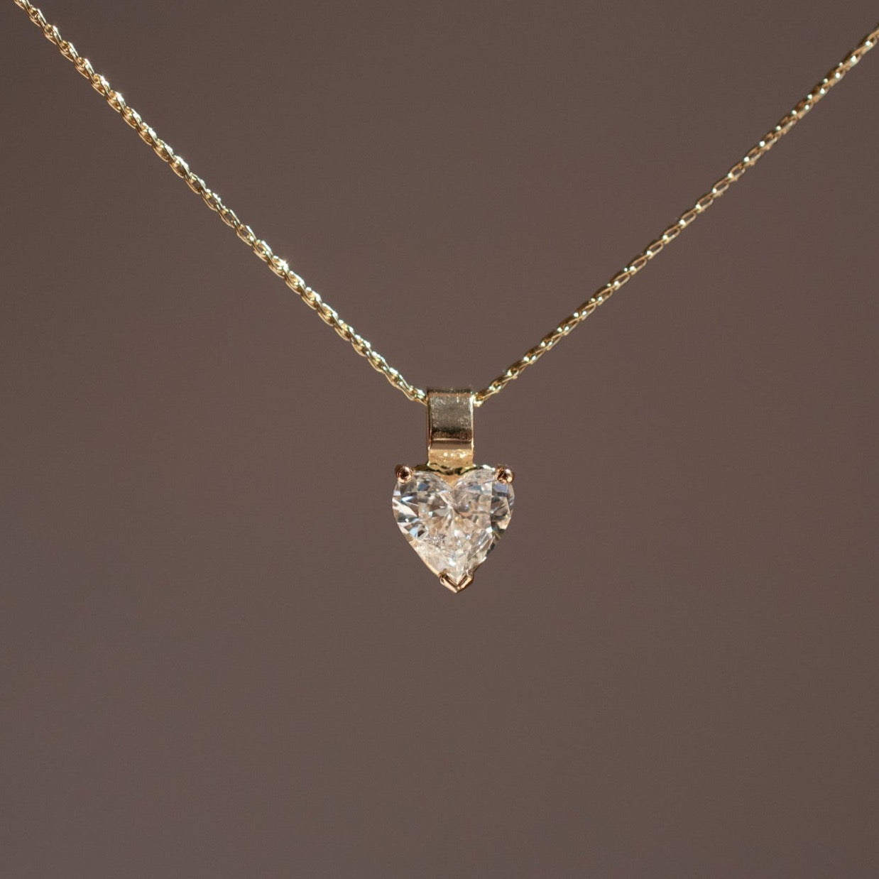 Diamond Heart Pendant