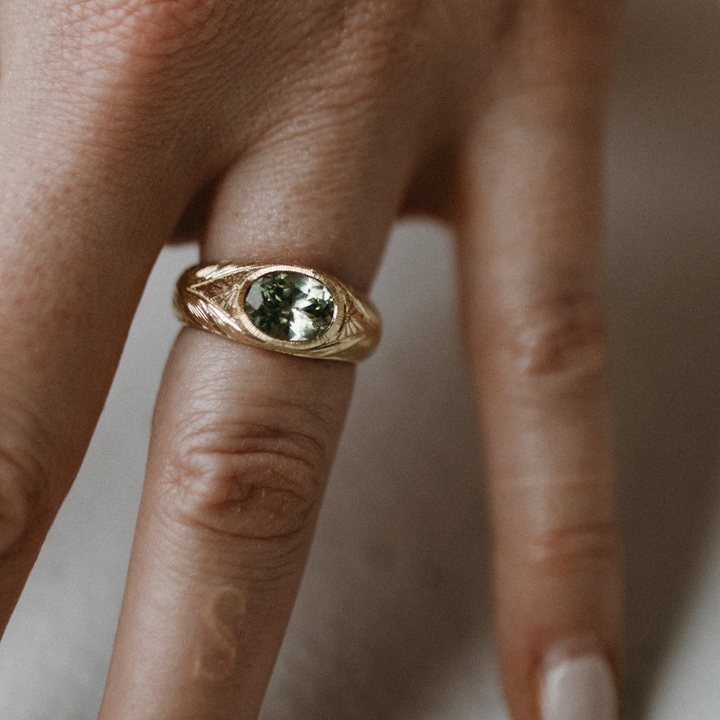 Vivifica Montana Sapphire Ring