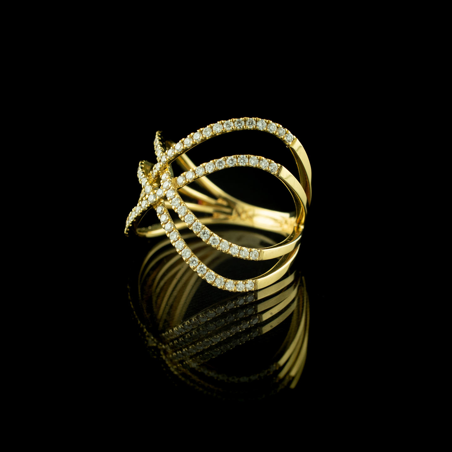 The Woven Diamond Ring