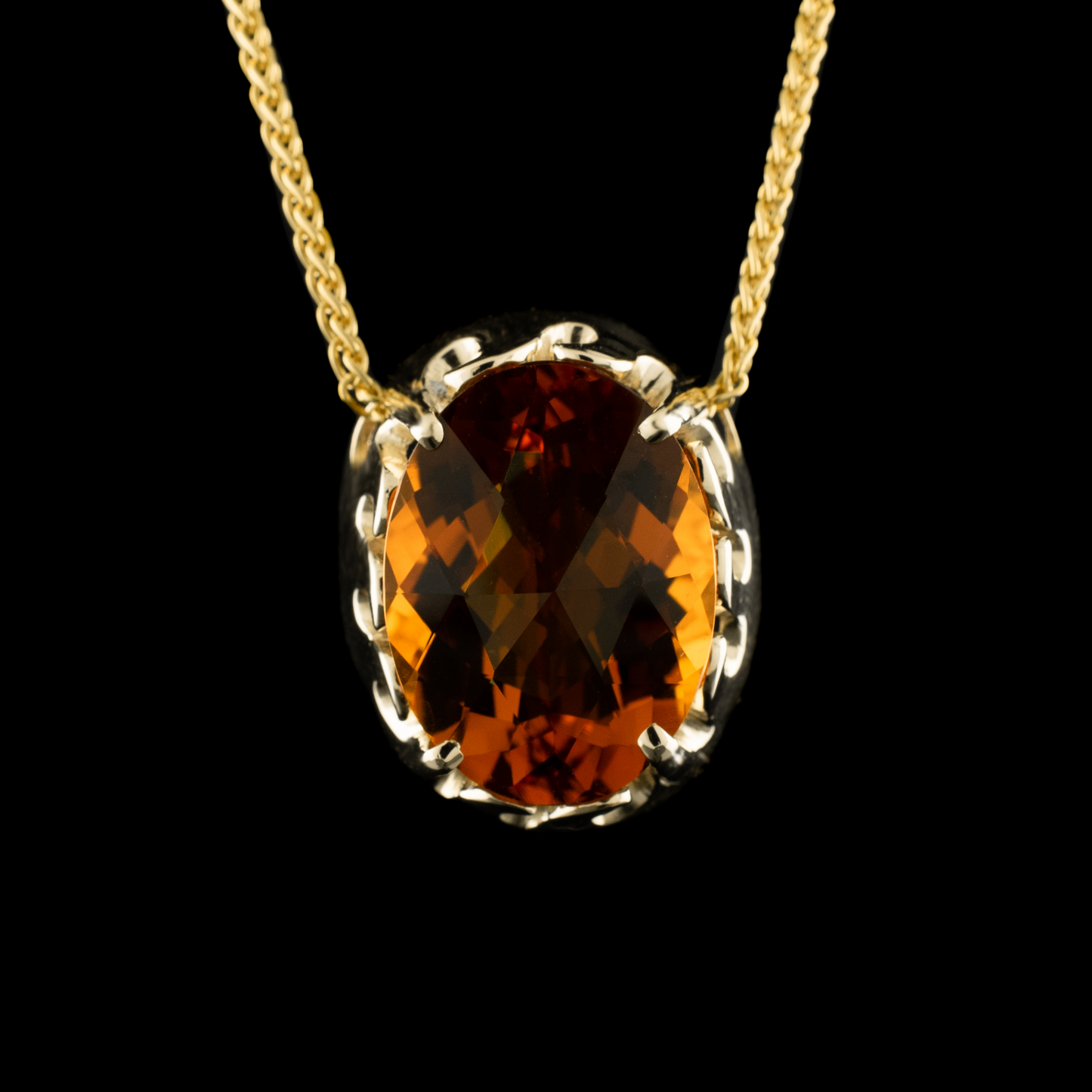 The Golden Hurricane Pendant