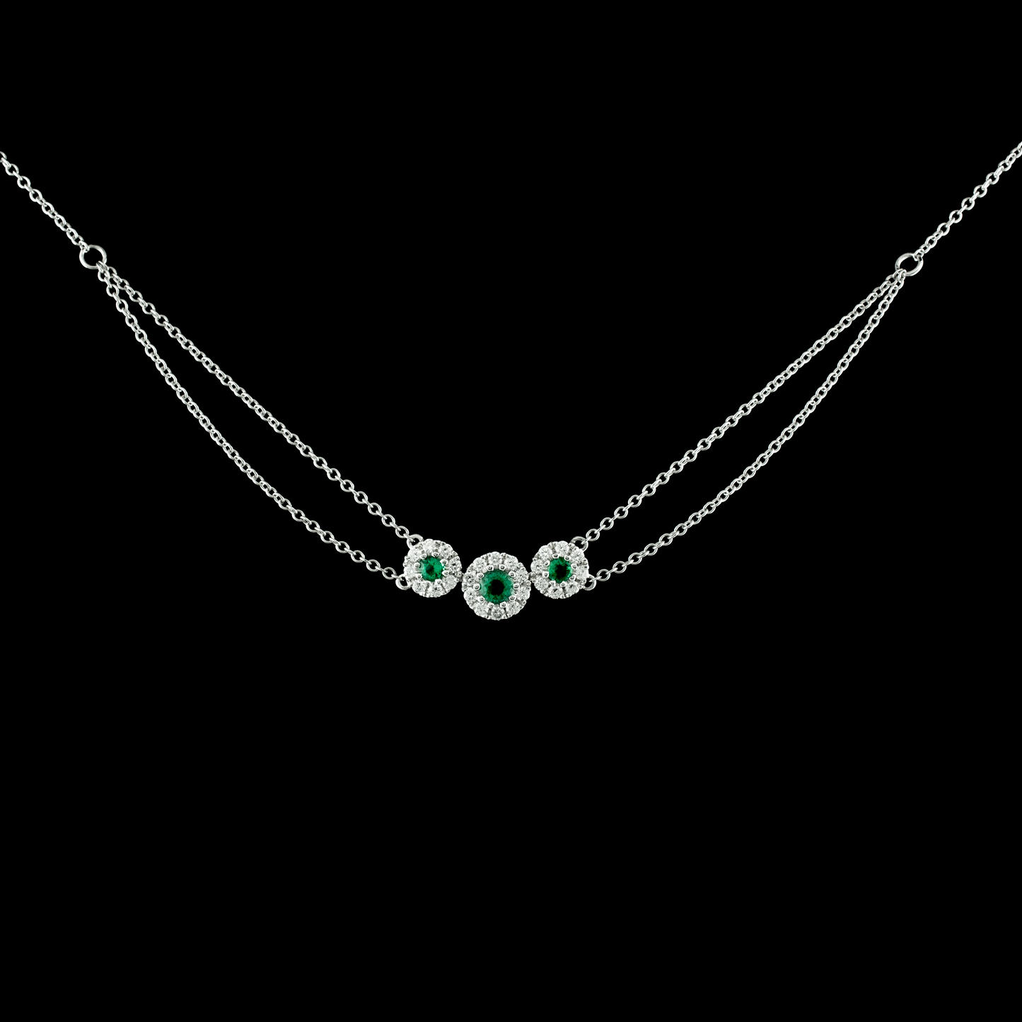 The Emerald Mini Necklace