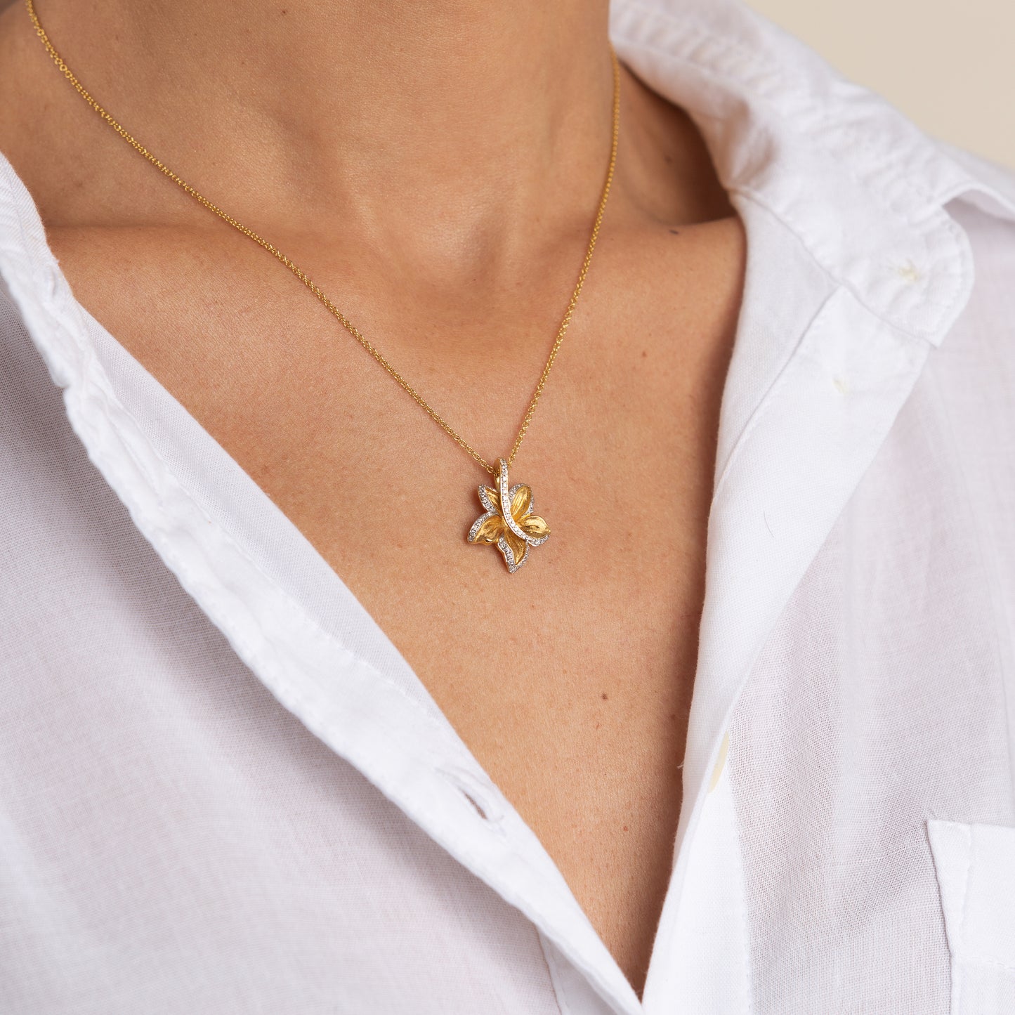 The Plumeria Pendant