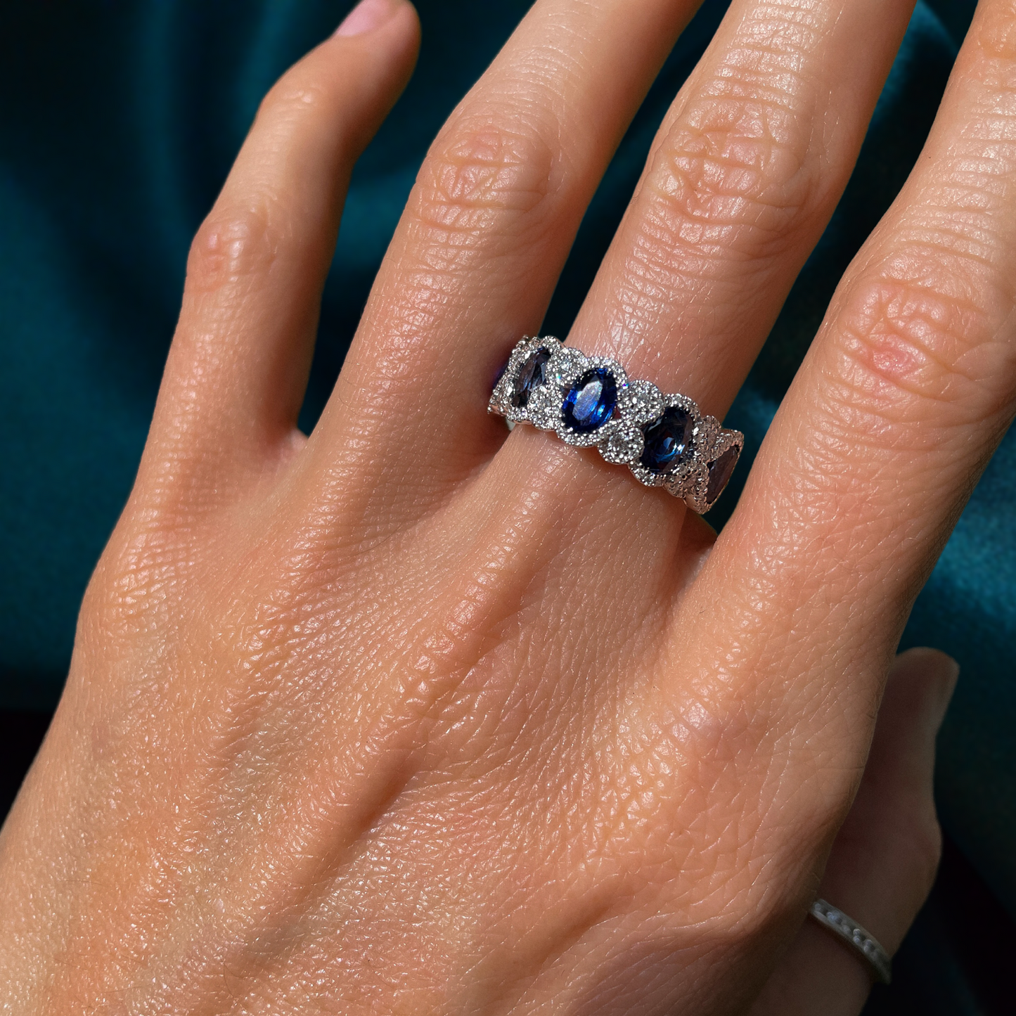 The Sapphire and Diamond Ring