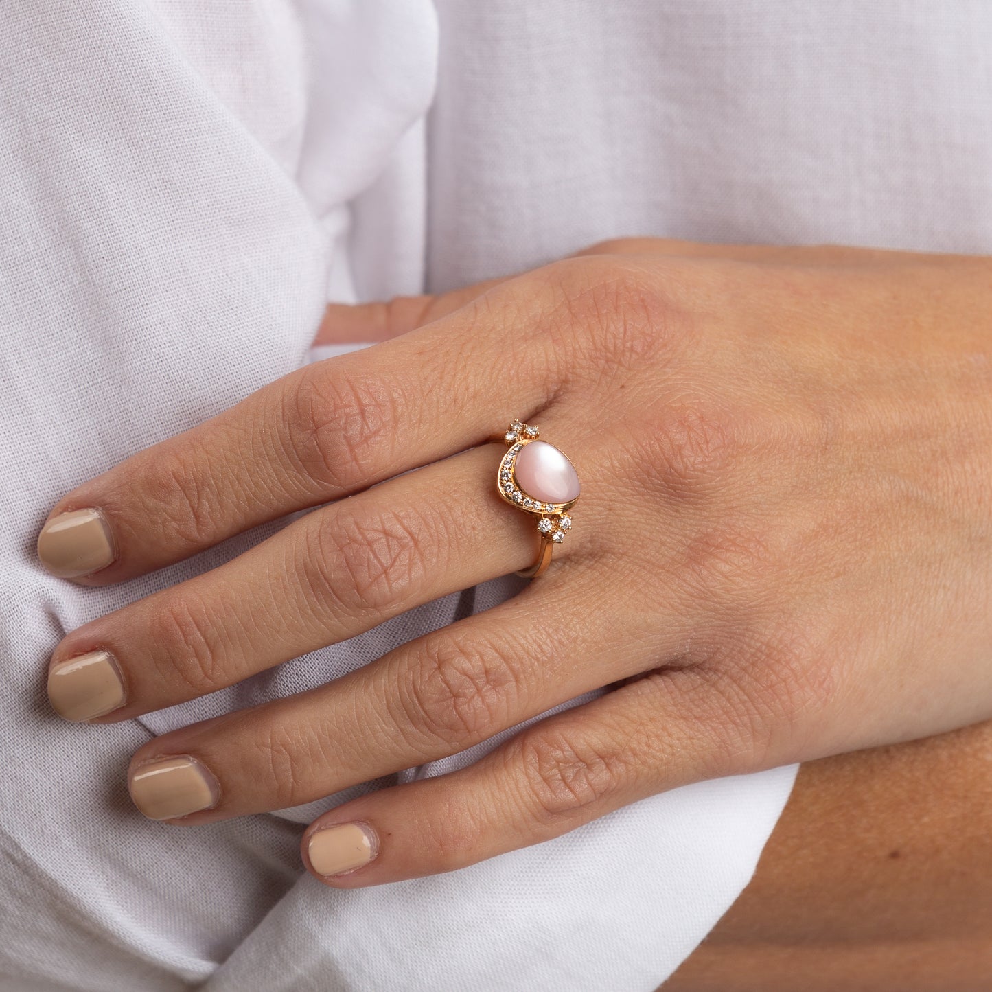 The Mother of Pearl Ring