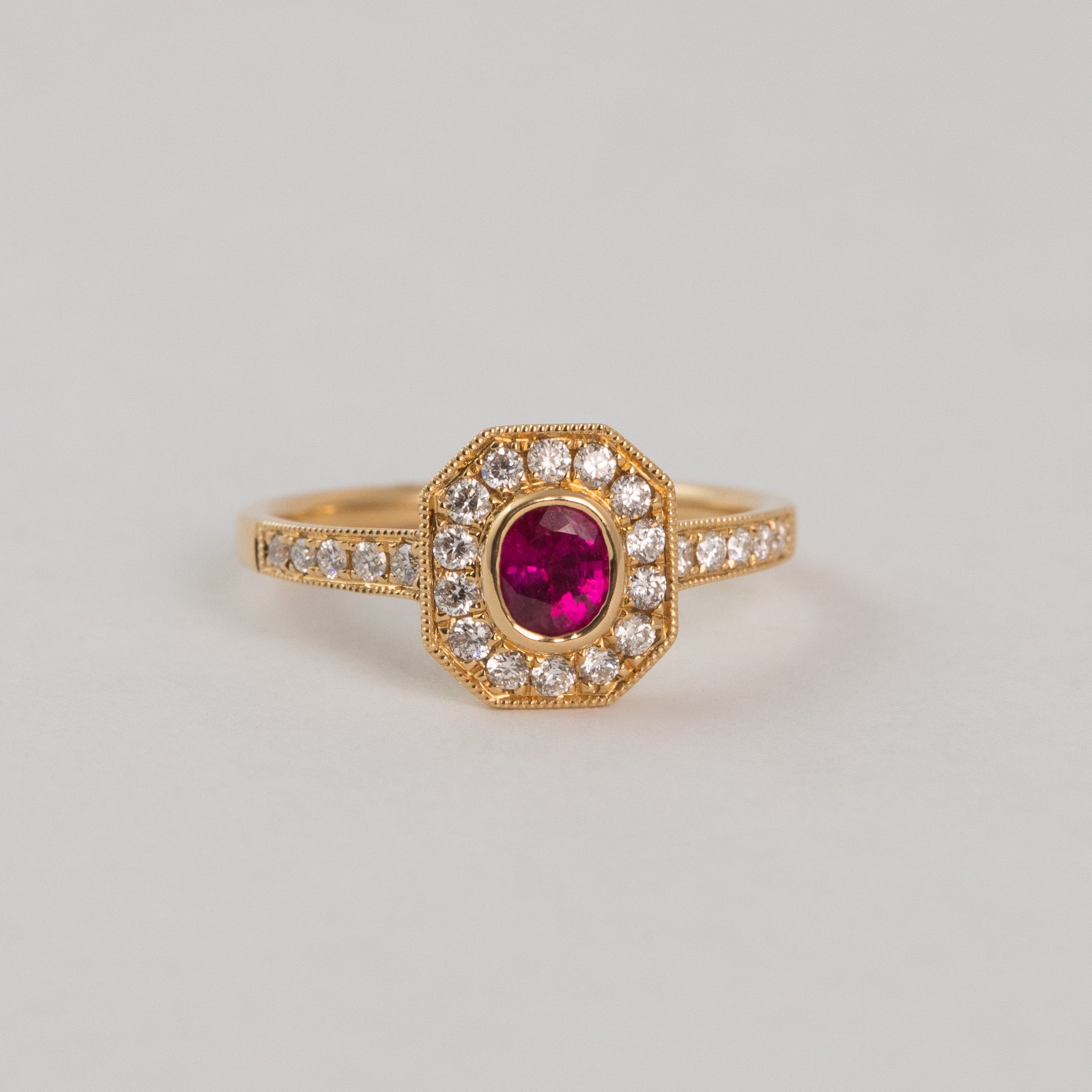 The Octagon Ruby Ring – Jewels by Lubeck