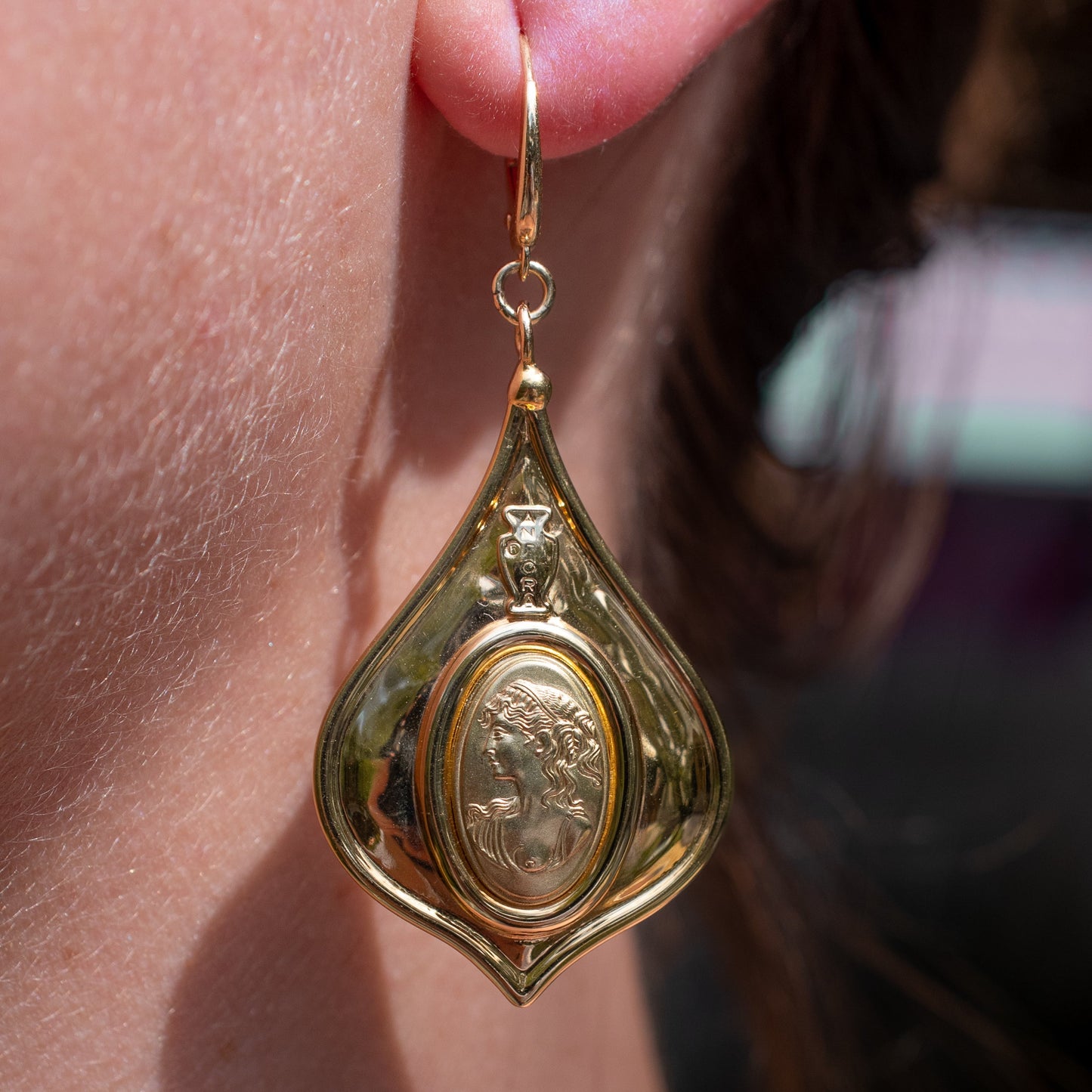 Vintage Italian Drop Earrings