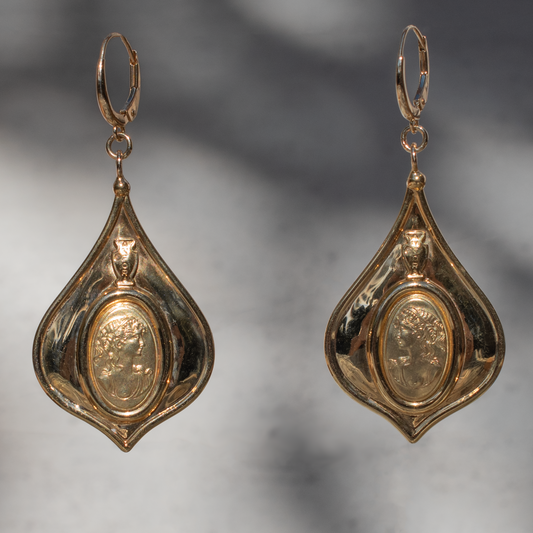 Vintage Italian Drop Earrings