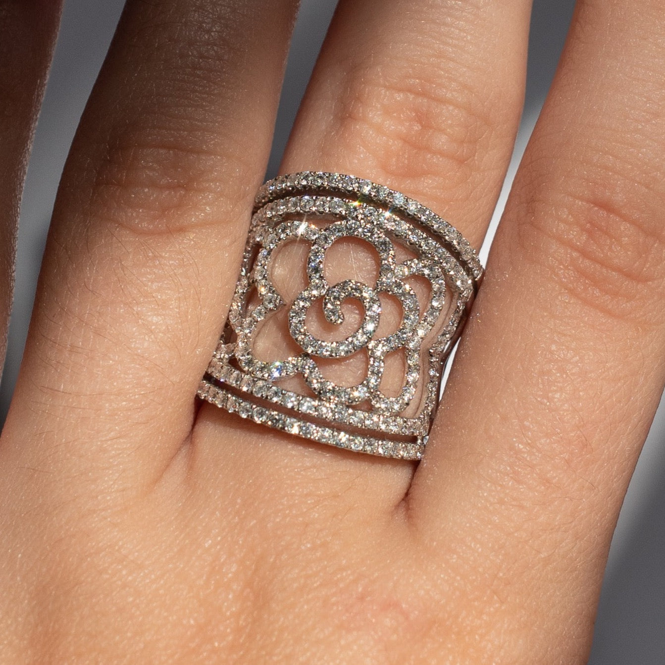 The Diamond Daisy Ring