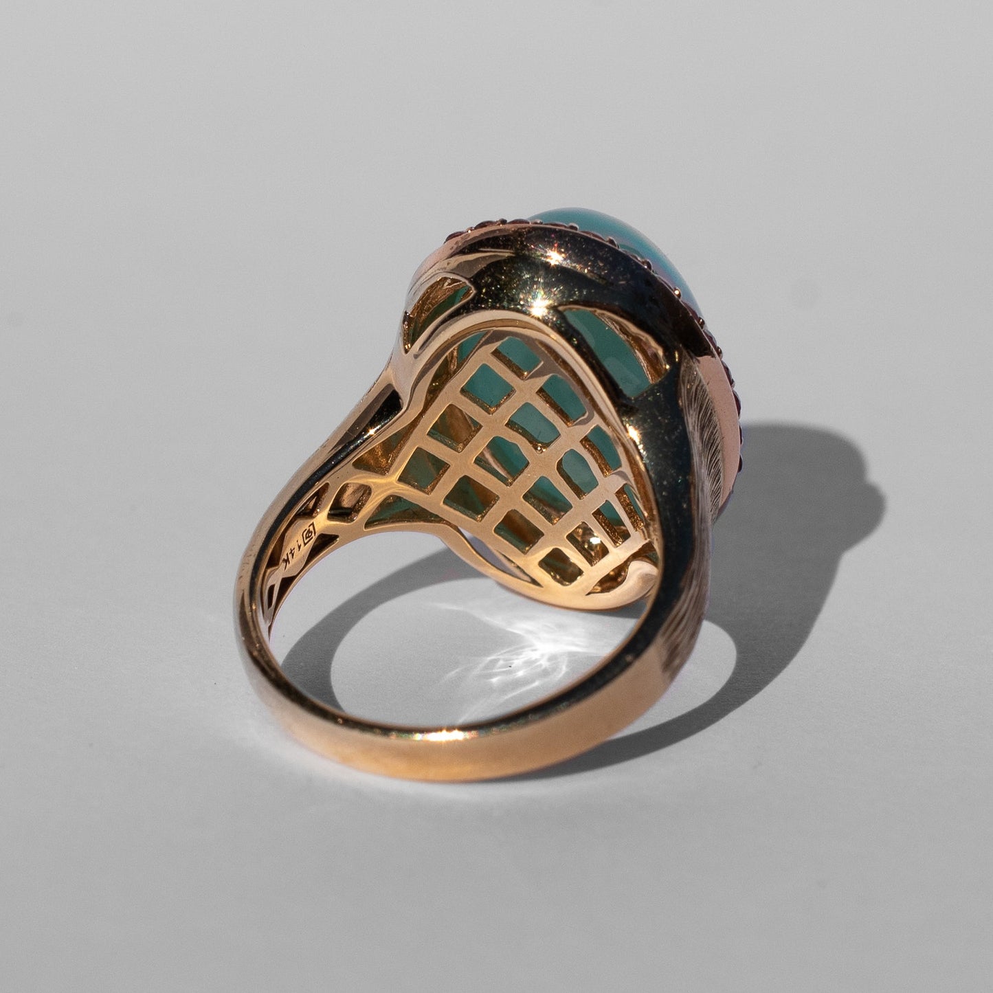 Vintage Druzy Quartz Ring