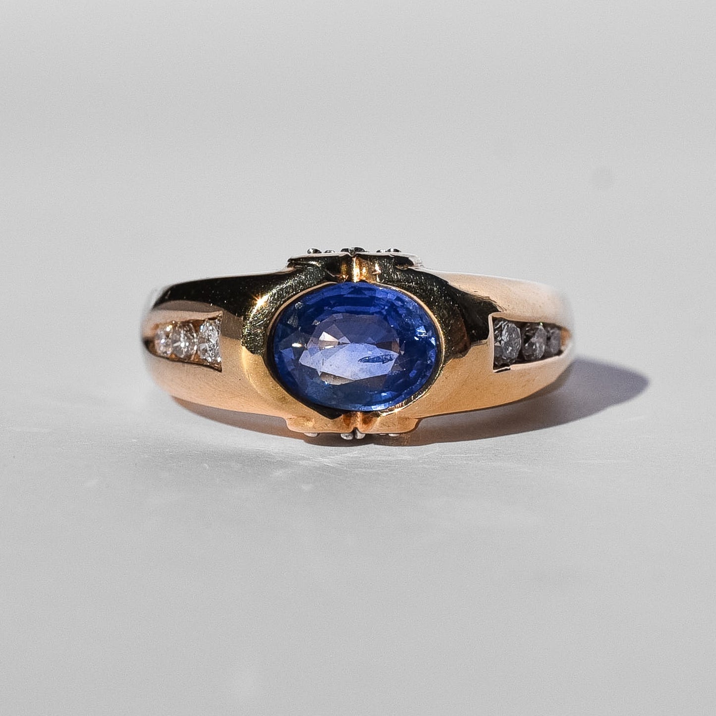 Vintage Ceylon Sapphire Ring
