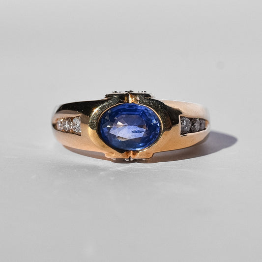 Vintage Ceylon Sapphire Ring