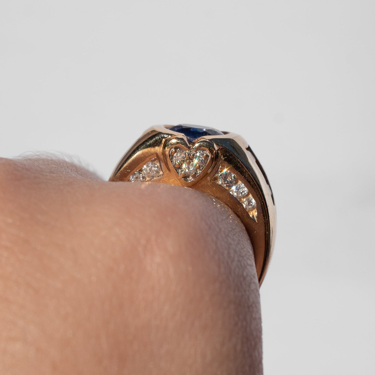 Vintage Ceylon Sapphire Ring