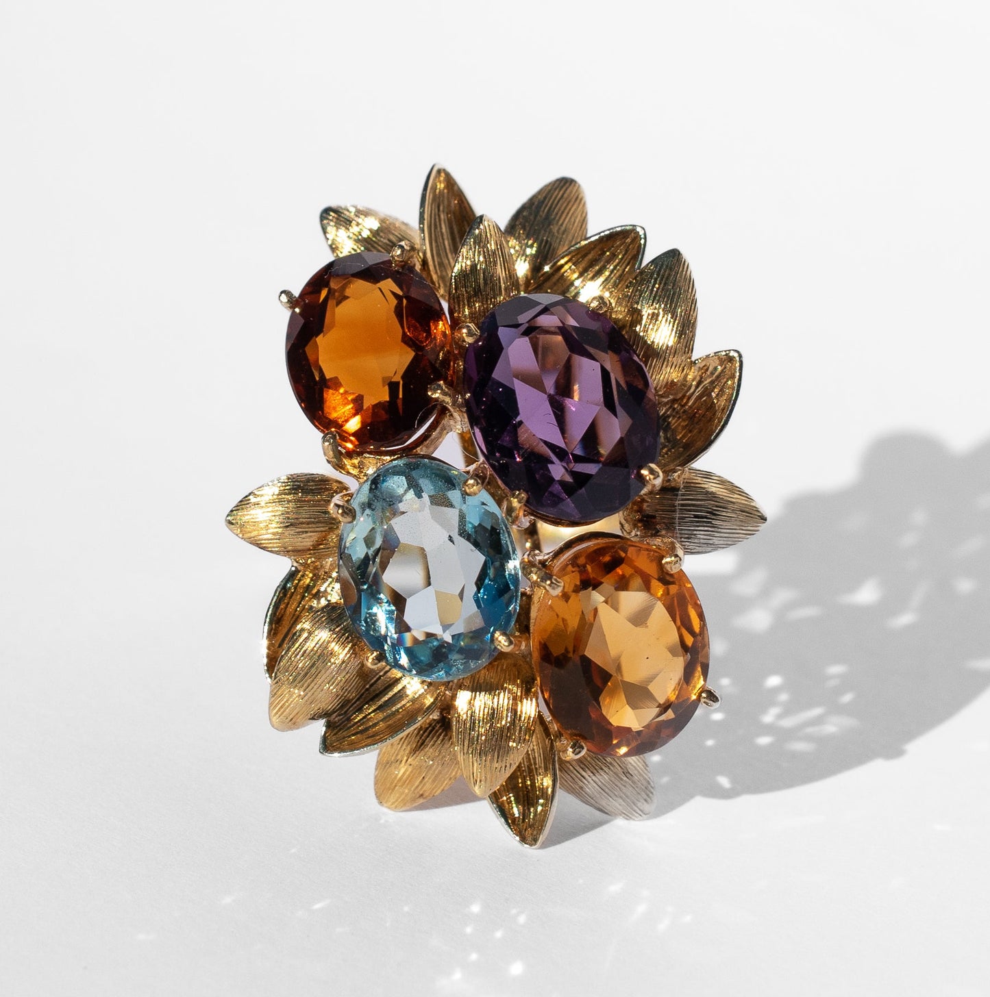 The Vintage Flower Bouquet Ring