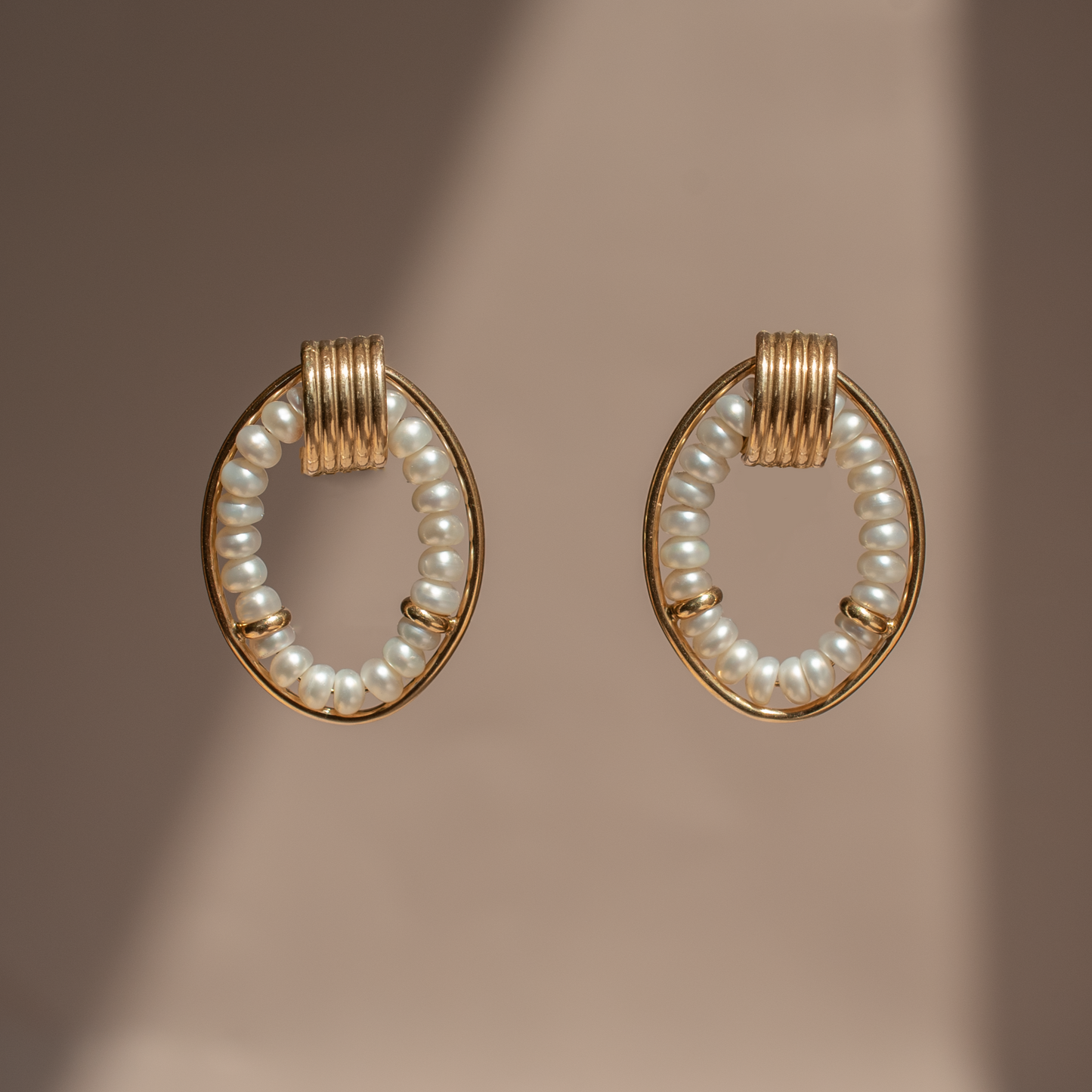 Vintage 14k Pearl Earrings