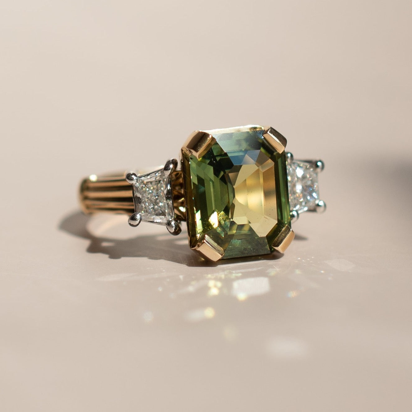The Green Sapphire Ring