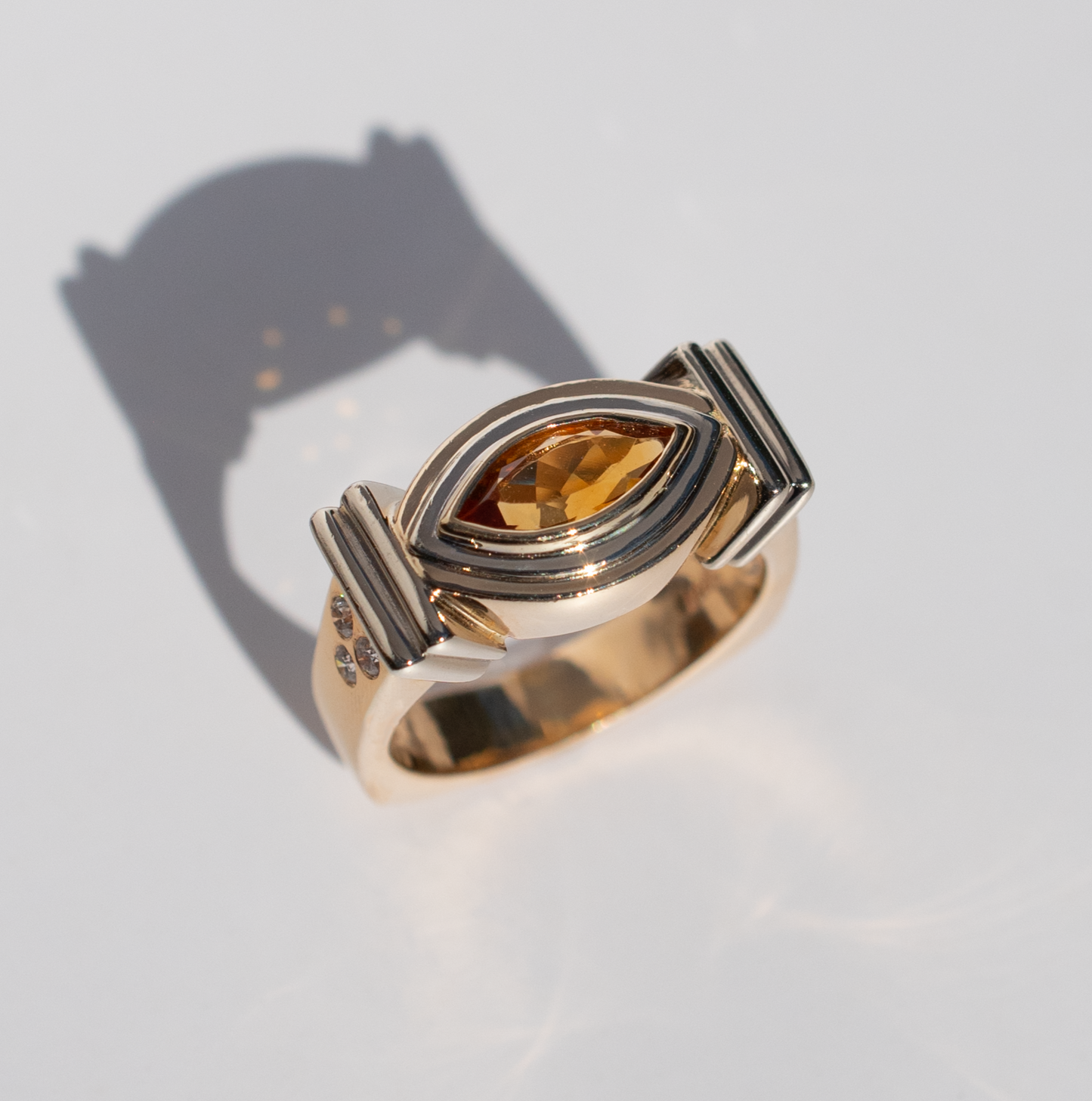 Vintage Citrine Ring