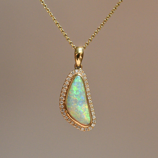 The Baroque Opal Pendant