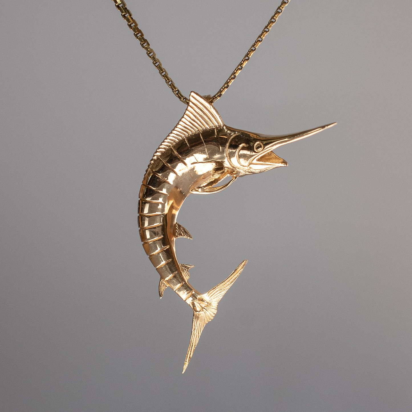 The White Marlin Pendant