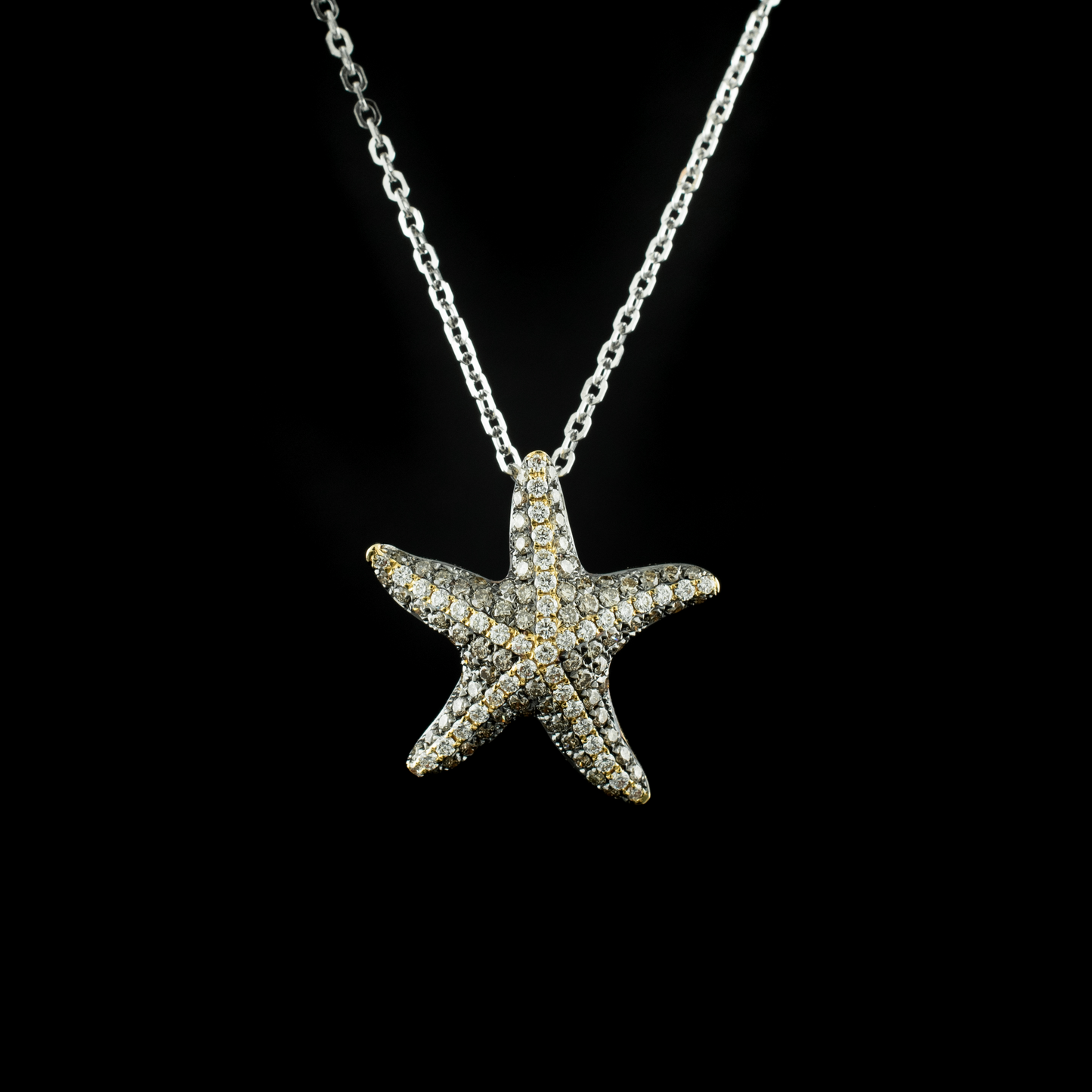 The Diamond Starfish Pendant