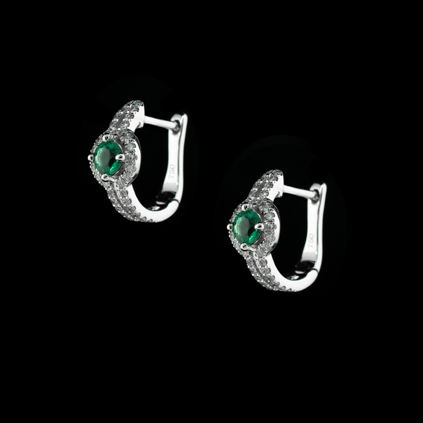The Little Emerald Earrings