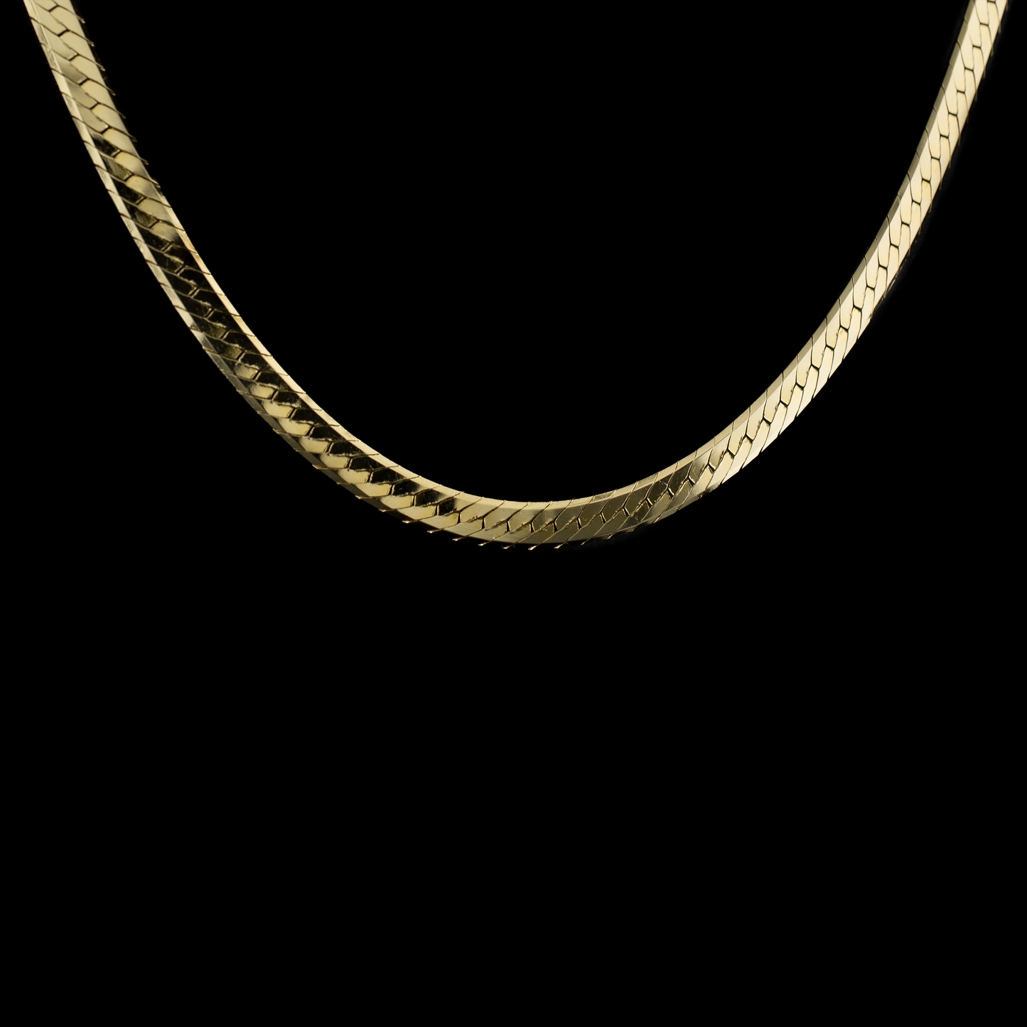The Long Herringbone Necklace